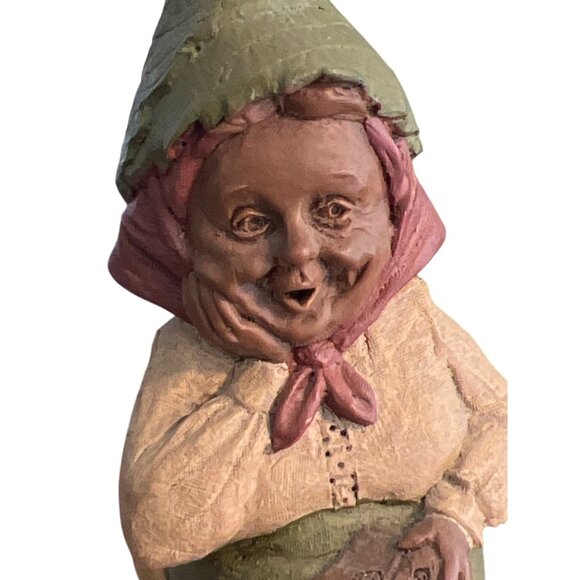 Vintage Tom Clark Sassy Gnome Shelf Sitter Figure 1990 Numbered 12 Estate 4" - Picture 2 of 5